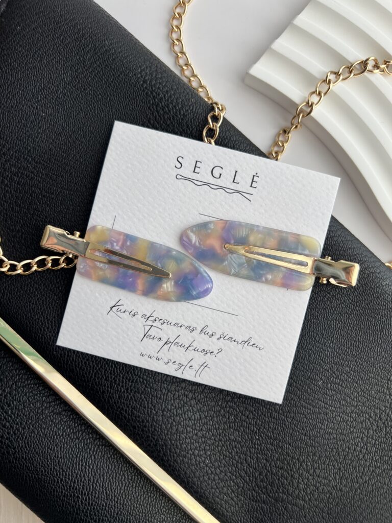 Makiažo plaukų segtukai "Dangaus sapnas" - Image 2