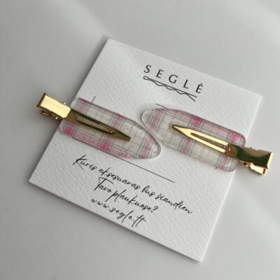 Makiažo plaukų segtukai "Mano diena"