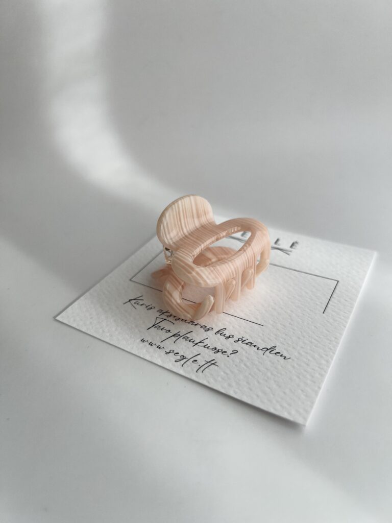 Nedideli plaukų segtukai žnyplės - Image 5