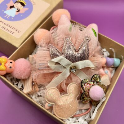 Plaukų aksesuarai mergaitėms PRINCESĖ