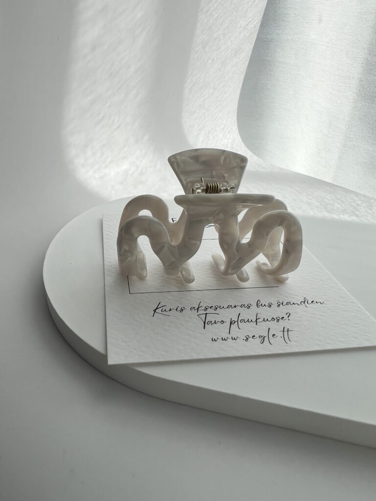 Plaukų segtukai - žnyplės BANGELĖ - Image 4