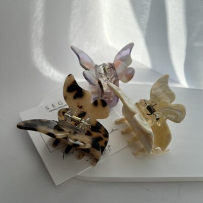 Plaukų segtukai žnyplės DRUGELIAI