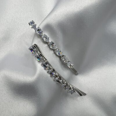 Plaukų segtukai "Blizgantys lašai"