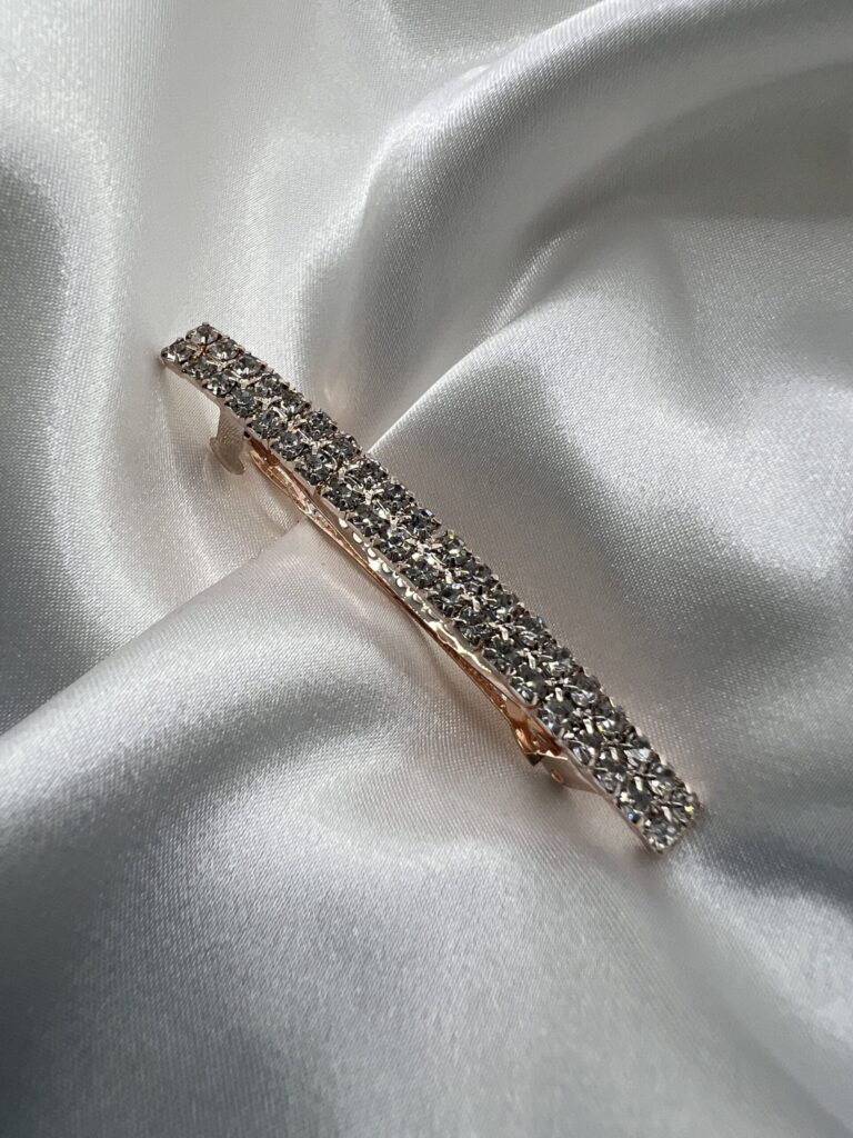 Blizgantis plaukų segtukas "Prabanga"