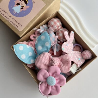 Fėjos Seglutės plaukų papuošaliukų dovanų rinkinys