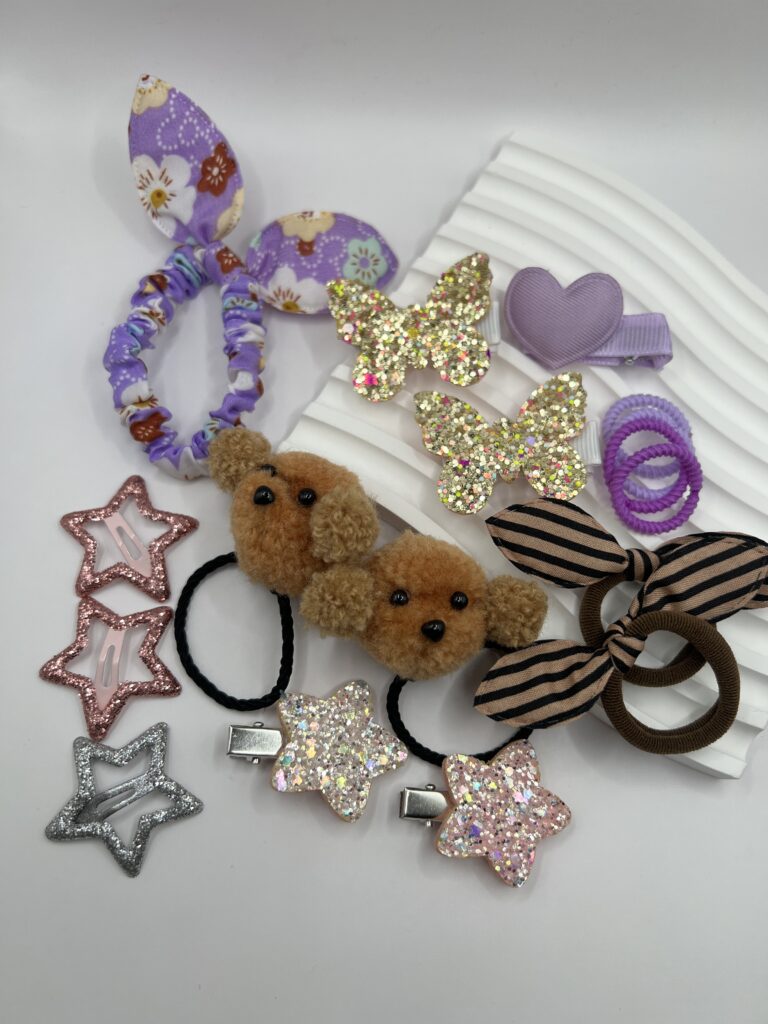 Plaukų aksesuarų rinkinys "Staigmenų dėžutė" - Image 5