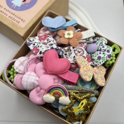 Plaukų aksesuarų rinkinys mergaitėms "Spalvų fėja"