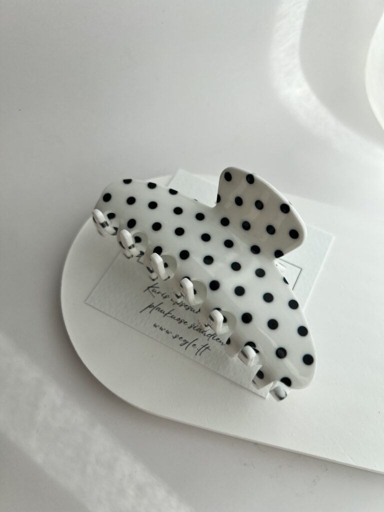 Plaukų segtukas žnyplės POLKA DOT - Image 3