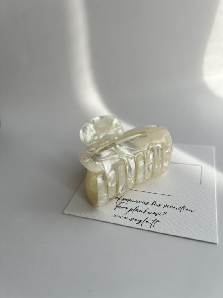 Plaukų segtukas žnyplės PERLO LAŠAS - Image 3