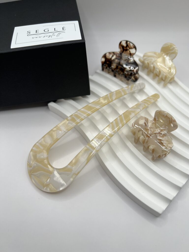 Smeigtukas plaukams BALTAS ŠOKOLADAS - Image 3