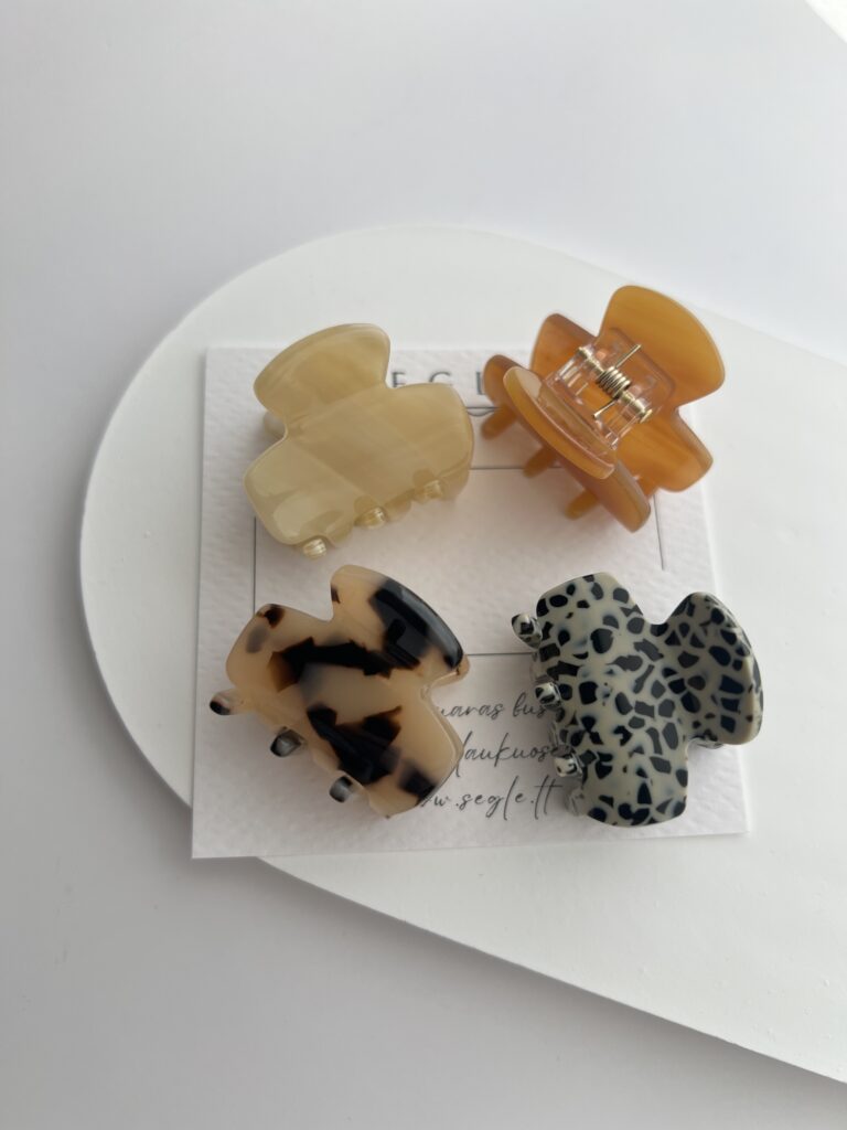 Nedidelis plaukų segtukas žnyplės ORNAMENTAI - Image 2