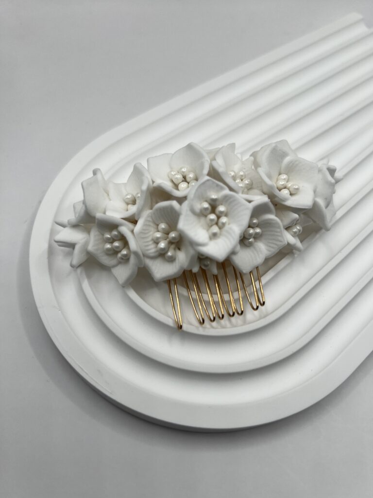 Plaukų sagė nuotakoms LELIJOS - Image 4